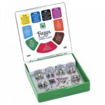 ESTUCHE GRAPAS FIESTA C. PLASTICA C/9