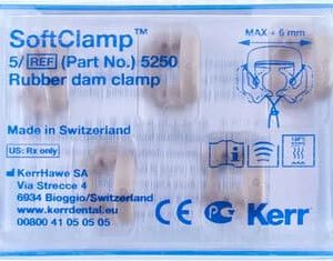 ESTUCHE GRAPAS RUBBER DAM KERR C/5