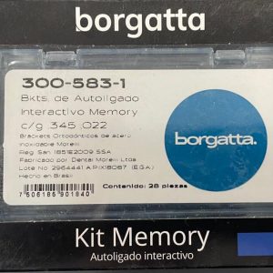 KIT CCO BRACKETS AUTOLIGADO .022 MEMORY